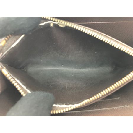  LOUIS VUITTON ルイヴィトン レディース 長財布 ラウンドファスナー ポルトモネ・ジップ ダミエ エベヌ  N61728 ブラウン