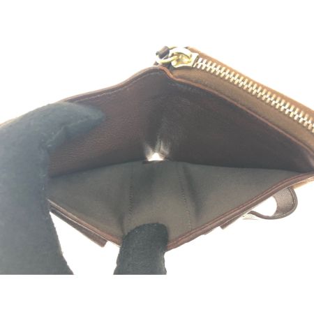  IL BISONTE イルビゾンテ メンズ 二つ折り財布 ラウンドファスナー レザー SMW067 PV0005 CA106B ブラウン