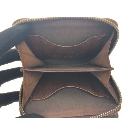  IL BISONTE イルビゾンテ メンズ 二つ折り財布 ラウンドファスナー レザー SMW067 PV0005 CA106B ブラウン