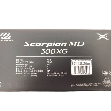  SHIMANO シマノ ベイトリール 21 スコーピオンMD 300XG RIGHT 右 043573
