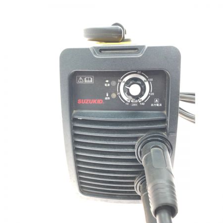  SUZUKID SUZUKID 直流インバータアーク溶接機 100V/200V兼用 Sticky スティッキー コード式 STK-140 イエロー