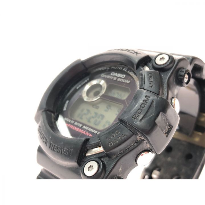 CASIO カシオ メンズ腕時計 デジタルウォッチ ソーラー充電 G-SHOCK フロッグマン GW-200  ブラック｜中古｜なんでもリサイクルビッグバン