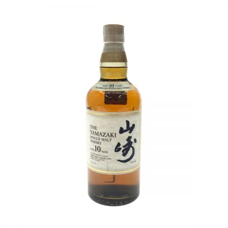 【北海道内限定発送】 YAMAZAKI 山崎/サントリー ジャパニーズ ウィスキー 10年 700ml 40％ 未開栓