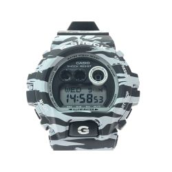 ▼▼ CASIO カシオ メンズ腕時計 クオーツ デジタルウォッチ G-SHOCK Gショック ホワイト&ブラックシリーズ ゼブラ GD-X6900BW Aランク