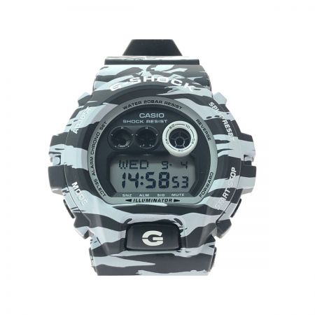  CASIO カシオ メンズ腕時計 クオーツ デジタルウォッチ G-SHOCK Gショック ホワイト&ブラックシリーズ ゼブラ GD-X6900BW