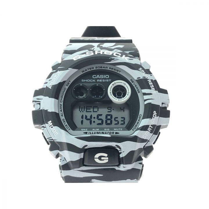 CASIO カシオ メンズ腕時計 クオーツ デジタルウォッチ G-SHOCK Gショック ホワイト&ブラックシリーズ ゼブラ GD -X6900BW｜中古｜なんでもリサイクルビッグバン