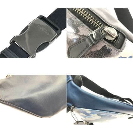  COACH コーチ ショルダーバッグ ウエストバッグ 89889 ネイビー