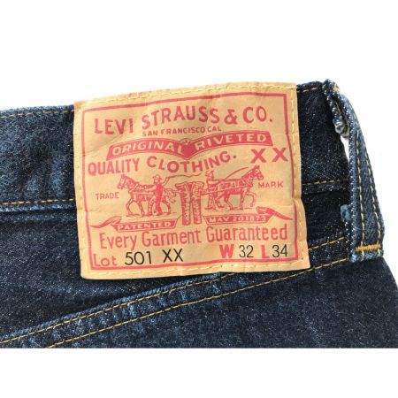  LEVI'S リーバイス ジーンズ デニムパンツ 501XX 赤耳 ビッグE 紙パッチ 1955復刻 SIZE 81cm(W32)