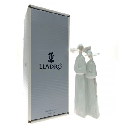  LLADRO リヤドロ インテリア小物 西洋 陶器 修道女 フィギュリン シスター カトリック 祈り 元箱入