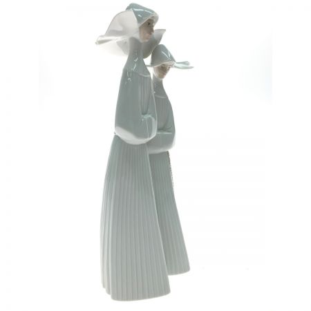  LLADRO リヤドロ インテリア小物 西洋 陶器 修道女 フィギュリン シスター カトリック 祈り 元箱入