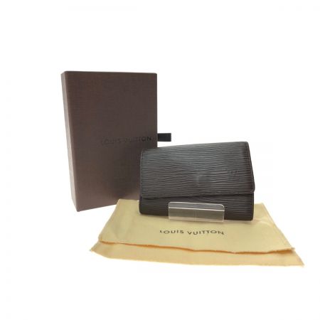  LOUIS VUITTON ルイヴィトン ユニセックス キーケース エピ ミュルティクレ6 6連  M6381D モカ