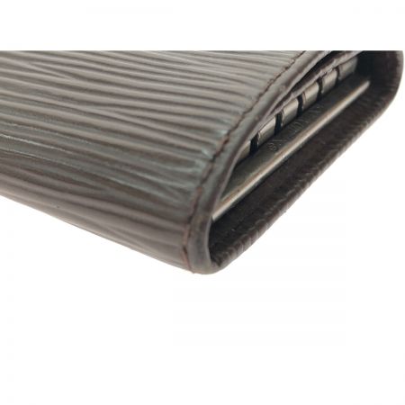  LOUIS VUITTON ルイヴィトン ユニセックス キーケース エピ ミュルティクレ6 6連  M6381D モカ