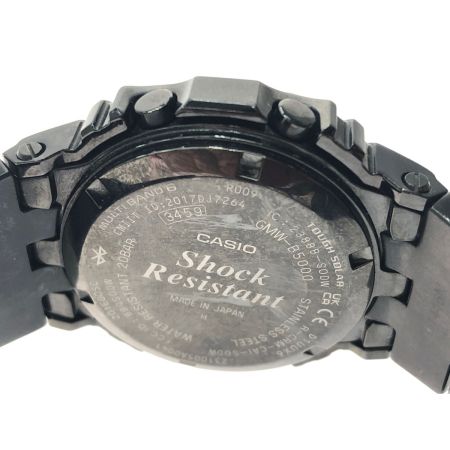  CASIO カシオ メンズ腕時計 電波ソーラー デジタルウォッチ G-SHOCK Gショック フルメタル 本体のみ GMW-B5000 ブラック