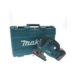 ▼▼ MAKITA マキタ 電動工具 充電式 18Vコードレス式 ジグソー 充電器・充電池2個・ケース付 JV182D グリーン Bランク
