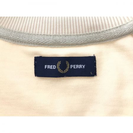  FRED PERRY フレッドペリ トラックジャケット Ⅼサイズ J4620 ベージュ