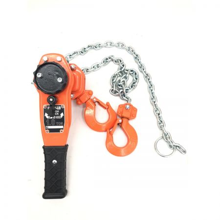  日野トレーディング タフレバー レバーブロック 1.0t NSLB-10 オレンジ