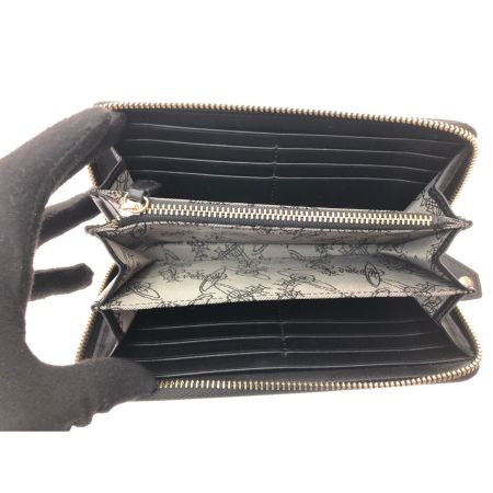  Vivienne Westwood ヴィヴィアン・ウエストウッド レディース 長財布 ラウンドファスナー  51050023-42106 ブラック