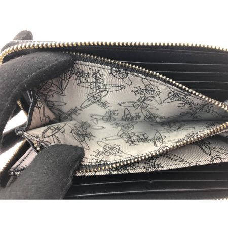  Vivienne Westwood ヴィヴィアン・ウエストウッド レディース 長財布 ラウンドファスナー  51050023-42106 ブラック