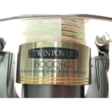  SHIMANO シマノ スピニングリール 02 ツインパワー 6000HG 8000HGスプール