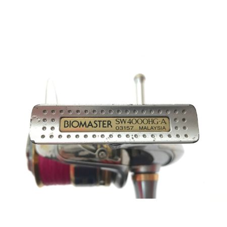  SHIMANO シマノ スピニングリール　13バイオマスターSW 4000HG 03157