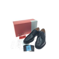 ▼▼ REGAL リーガル メンズ ビジネスシューズ ウイングチップ 日本製 山陽レザー 栃木レザー 26cm 10ELDD ブラック Aランク