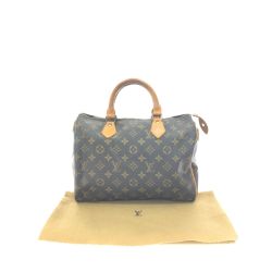 ▼▼ LOUIS VUITTON ルイヴィトン レディース ハンドバッグ モノグラム スピーディ30 M41526 ブラウン Bランク