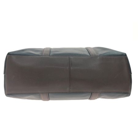  COACH コーチ ユニセックス 2WAY ショルダートート レザー メトロポリタン F54758 ブラック×ブラウン