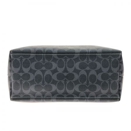  COACH コーチ ユニセックス トートバッグ シグネチャー シティ ショルダートート F37475 ネイビー