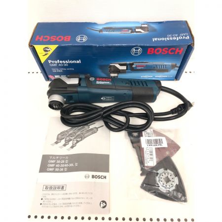  BOSCH ボッシュ 電動工具 コード式 100V マルチツール カットソー GMF40-30 ブルー