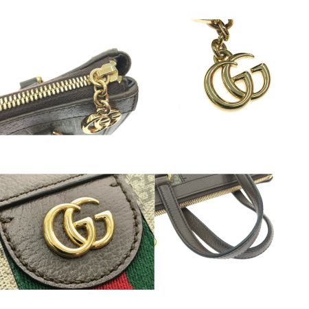  GUCCI グッチ 2WAYバッグ GG オフィディア 547551 ブラウン