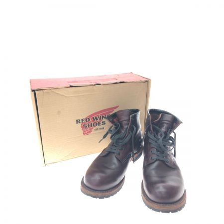  RED WING レッドウィング メンズブーツ ワークブーツ ベックマンブーツ SIZE 25.5cm 9011 ブラックチェリー