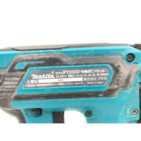  MAKITA マキタ 電動工具 コードレス式 14.4V 充電式 ピンタッカ 充電池付 PT352D