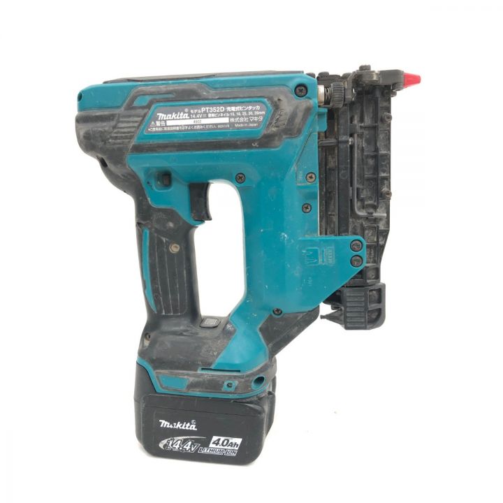 MAKITA マキタ 電動工具 コードレス式 14.4V 充電式 ピンタッカ 充電池付 PT352D｜中古｜なんでもリサイクルビッグバン