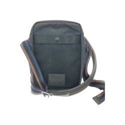 ▼▼ Paul Smith ポールスミス メンズ ナイロン ミニショルダー ストライプスポーツ ネイビー Cランク