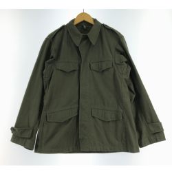 ▼▼  ジャケット フランス軍 ドローコード付き グリーン Bランク