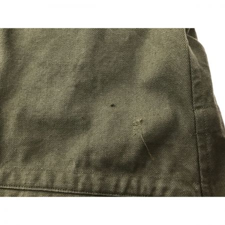   ジャケット フランス軍 ドローコード付き グリーン