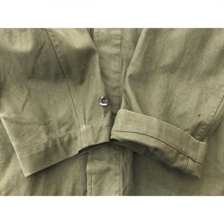   ジャケット フランス軍 ドローコード付き グリーン