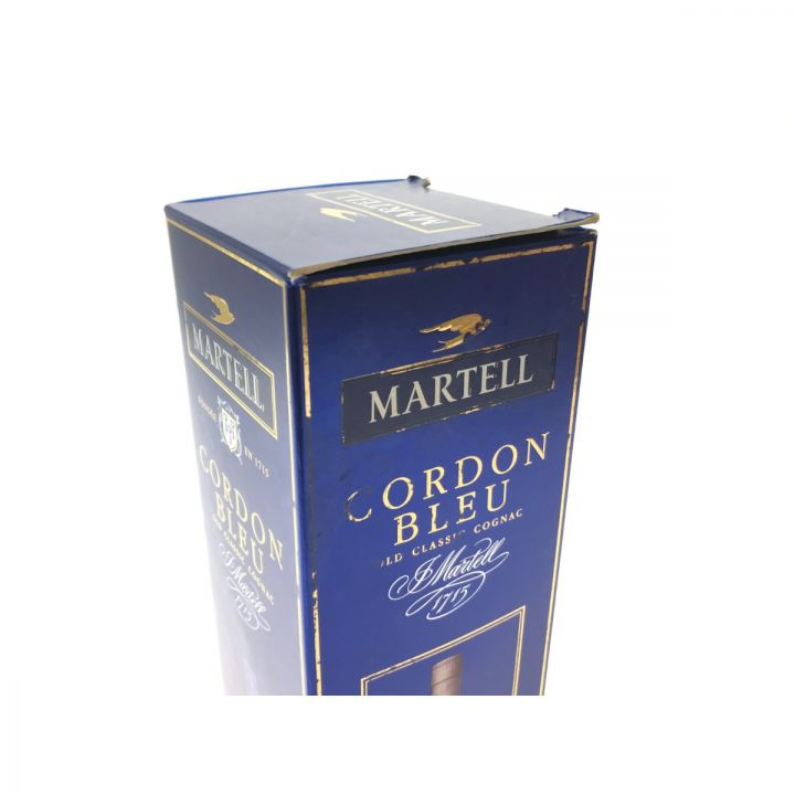 MARTELL マーテル コニャック コルドンブルー 1L 40％ 未開栓｜中古 