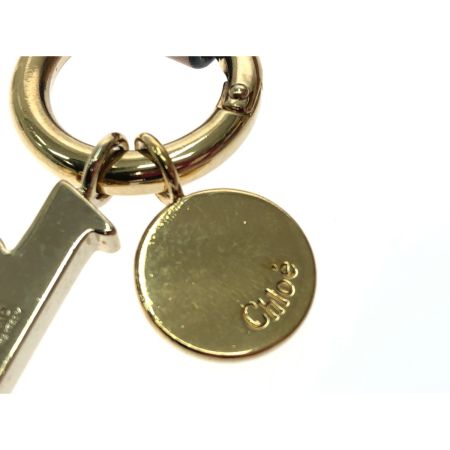  Chloe クロエ レディース 長財布 ラウンドファスナー Alphabet アルファベット レザー メタルチャーム ベージュ