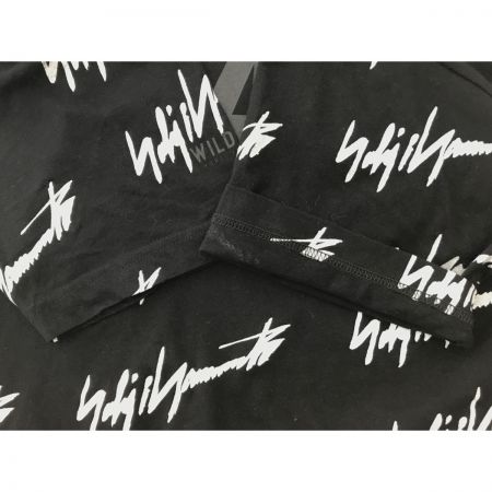  WIND AND SEA WILD SIDE Yohji yamamoto メンズ 総柄 サイドジップ ブラック