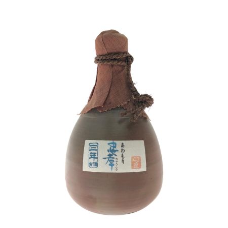【北海道内限定発送】 忠幸酒造 琉球泡盛 三年古酒100％ あわもり 忠孝 43度 720ml 2004年11月12日詰口 未開栓
