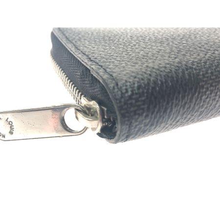  LOUIS VUITTON ルイヴィトン メンズ コインケース ダミエ グラフィット・ジッピーコインパース N63076 ブラック