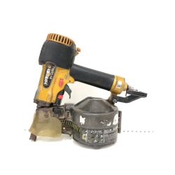 HITACHI 日立 エアツール らくらく単連 エアダスタ付 高圧ロールエア釘打ち機 NV65HMJ イエロー Bランク