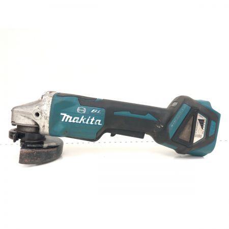  MAKITA マキタ 電動工具 コードレス式 18V 100mm 充電式 ディスクグラインダ 2019年製 本体のみ GA418D ブルー