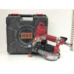 ▼▼ MAX マックス ねじ打ち機 ケース付 高圧 12B27145E HV-R41G2 レッド Bランク