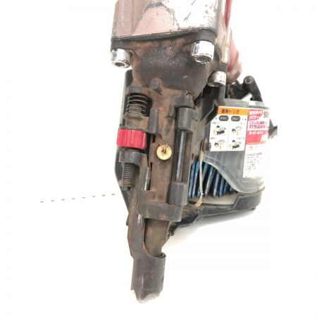  MAX マックス エアツール 高圧釘打ち機 90mm スーパーネイラ ケース付 HN-90X1 レッド