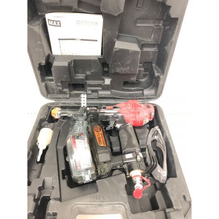  MAX マックス エアツール 高圧 41mm ねじ打機 ターボドライバ ねじ足長 25-41mm ケース付 HV-R41G4