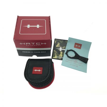  hatch フライリール アイコニック 4PLUS クリアブルー