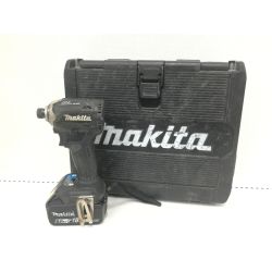 ▼▼ MAKITA マキタ インパクトドライバ 充電器・充電池1個・ケース付 TD171D ブラック Bランク