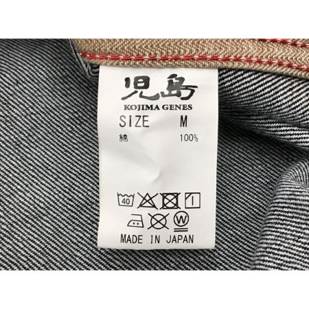  児島ジーンズ メンズ衣料 デニムシャツ デニムコンボヘリンボーンシャツ SIZE M ベージュ
